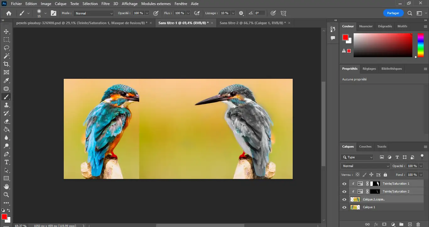 Création d'un dossier dans Photoshop Création d'un dossier dans Photoshop